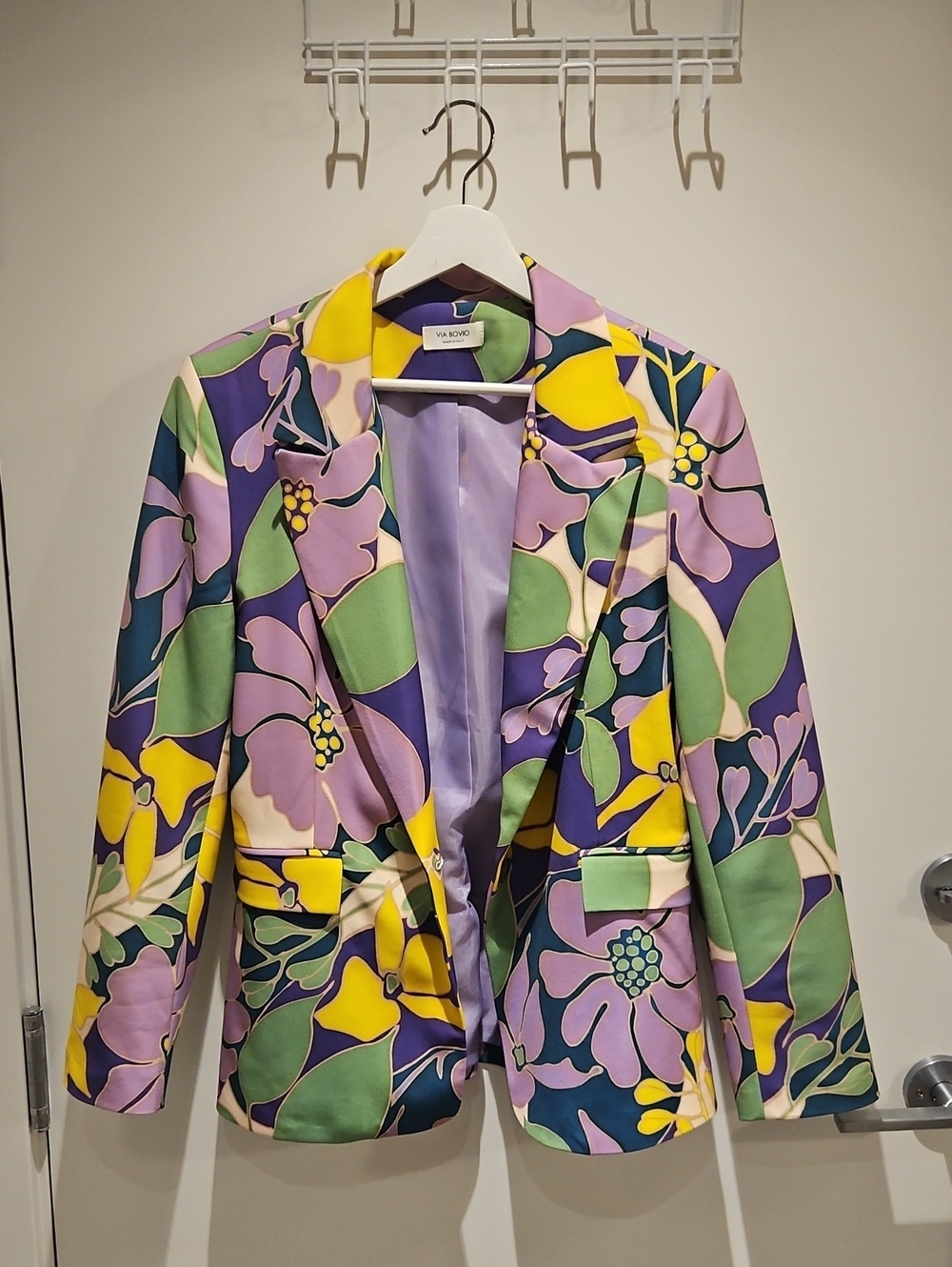 Patterned Blazer - L - Picture 2 of 4